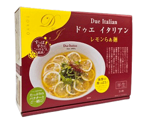 東京 ドゥエイタリアン レモンらぁ麺